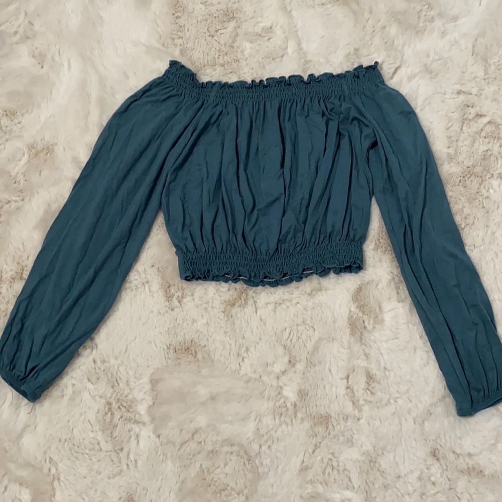 LA Hearts off the shoulder shirt